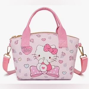 Hello Kitty Adorable Pink Crossbody Bag